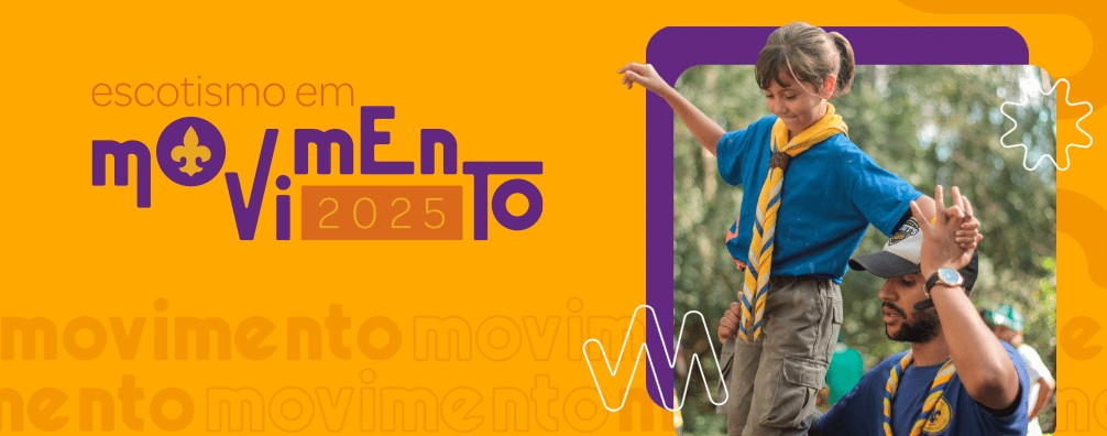 Movimento Escoteiro tema 2025